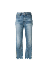 hellblaue Boyfriend Jeans von 3x1