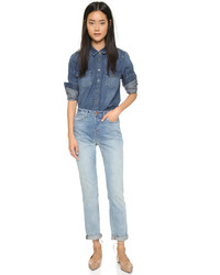 hellblaue Boyfriend Jeans von J Brand