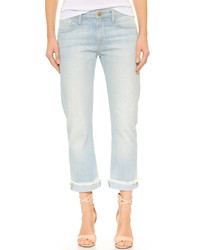 hellblaue Boyfriend Jeans