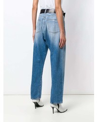 hellblaue Boyfriend Jeans von Unravel Project