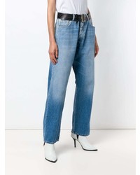 hellblaue Boyfriend Jeans von Unravel Project