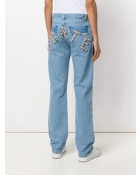 hellblaue Boyfriend Jeans von Forte Dei Marmi Couture