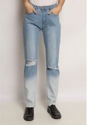 hellblaue Boyfriend Jeans von enflame
