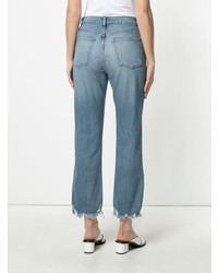 hellblaue Boyfriend Jeans von 3x1