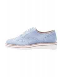 hellblaue Brogues von Anna Field