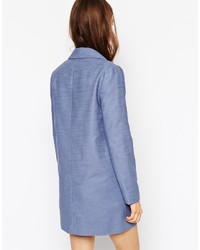 hellblaue Cabanjacke von Asos