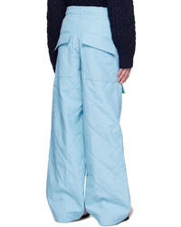 hellblaue Cargohose von Dries Van Noten