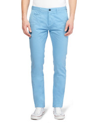 hellblaue Chinohose von Burberry