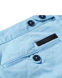 hellblaue Chinohose von Burberry