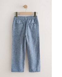 hellblaue Chinohose von next
