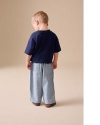 hellblaue Chinohose von next