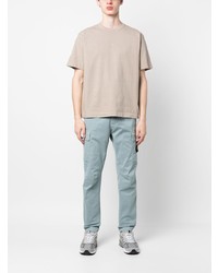 hellblaue Chinohose von Stone Island