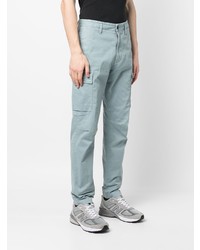 hellblaue Chinohose von Stone Island