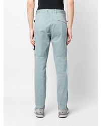 hellblaue Chinohose von Stone Island