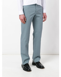 hellblaue Chinohose von Jil Sander