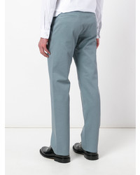 hellblaue Chinohose von Jil Sander