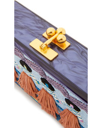 hellblaue Clutch von Edie Parker