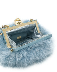 hellblaue Clutch von Dolce & Gabbana