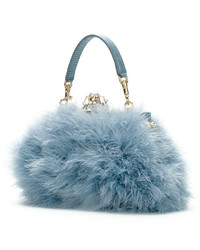 hellblaue Clutch von Dolce & Gabbana