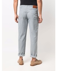 hellblaue Cordjeans von Brunello Cucinelli