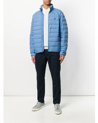 hellblaue Daunenjacke von Polo Ralph Lauren