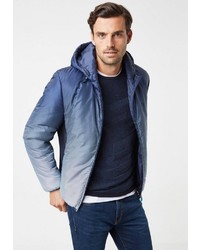 hellblaue Daunenjacke von Pierre Cardin