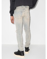 hellblaue enge Jeans mit Destroyed-Effekten von Represent