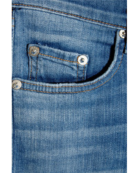 hellblaue enge Jeans mit Destroyed-Effekten von Rag & Bone