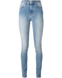 hellblaue enge Jeans von Acne Studios