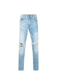 hellblaue enge Jeans von Amiri