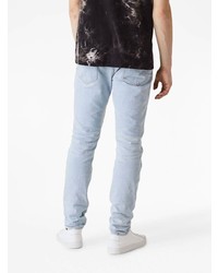 hellblaue enge Jeans von purple brand