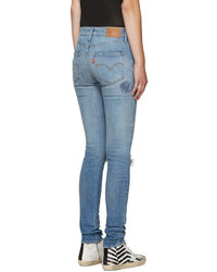 hellblaue enge Jeans von Levi's