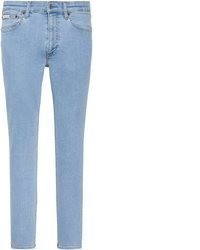hellblaue enge Jeans von Calvin Klein Jeans