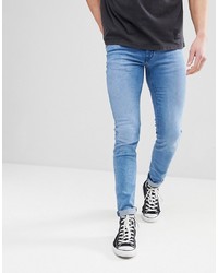 hellblaue enge Jeans von Celio