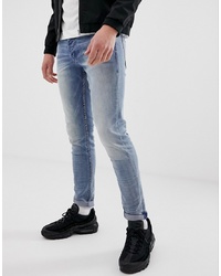 hellblaue enge Jeans von Chasin'