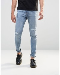 hellblaue enge Jeans von Cheap Monday