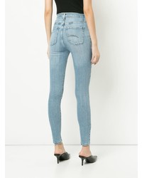 hellblaue enge Jeans von Nobody Denim