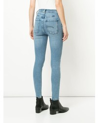 hellblaue enge Jeans von Nobody Denim