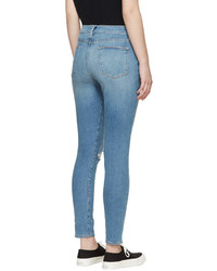 hellblaue enge Jeans von Frame