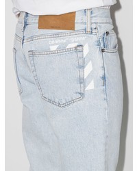 hellblaue enge Jeans von Off-White