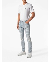 hellblaue enge Jeans von Philipp Plein