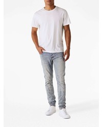 hellblaue enge Jeans von purple brand