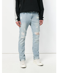 hellblaue enge Jeans von RtA