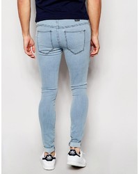 hellblaue enge Jeans von Dr. Denim