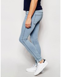 hellblaue enge Jeans von Dr. Denim