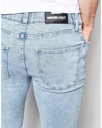 hellblaue enge Jeans von Dr. Denim