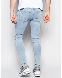 hellblaue enge Jeans von Dr. Denim