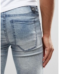 hellblaue enge Jeans von Dr. Denim