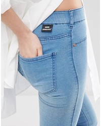 hellblaue enge Jeans von Dr. Denim