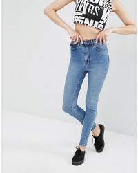 hellblaue enge Jeans von Dr. Denim